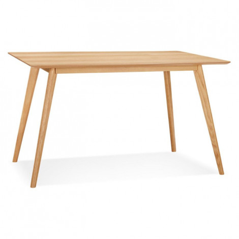 Table de Repas Scandinave "Gino" 120cm Naturel|Table|Paris Prix