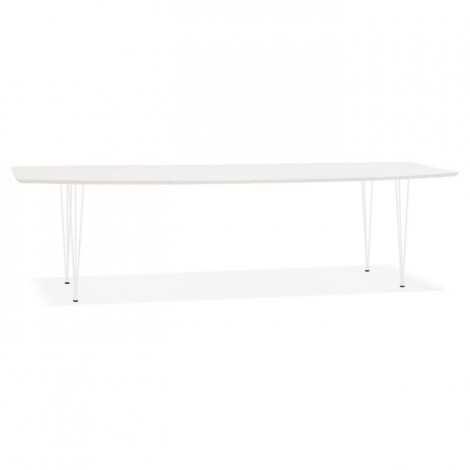Table de Repas Extensible "Digo" 170-270cm Blanc|Table|Paris Prix