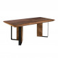 Table à Manger Design "Frances" 200cm Marron|Table|Paris Prix