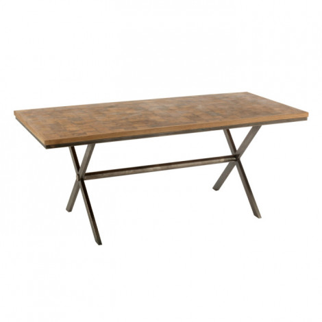 Table à Manger en Bois "Yoni" 180cm Naturel|Table|Paris Prix