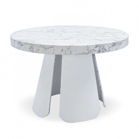 Table de Repas Extensible "Darcy" 110-260cm Blanc|Table|Paris Prix