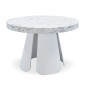 Table de Repas Extensible "Darcy" 110-260cm Blanc|Table|Paris Prix
