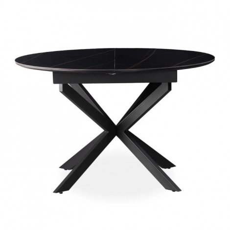 Table à Manger Céramique Extensible "Belli" 160cm Noir|Table|Paris Prix