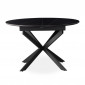 Table à Manger Céramique Extensible "Belli" 160cm Noir|Table|Paris Prix