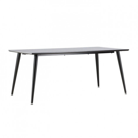 Table à Manger Design "Dipp" 180cm Noir|Table|Paris Prix