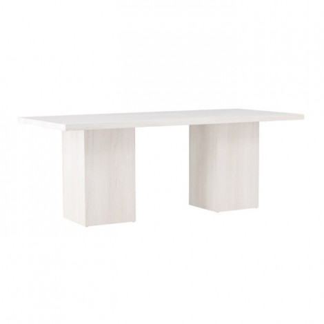Table à Manger Blanc "Olga" 200cm Blanc|Table|Paris Prix