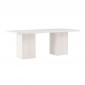 Table à Manger Blanc "Olga" 200cm Blanc|Table|Paris Prix