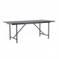 Table à Manger Design "Astrid" 200cm Noir|Table|Paris Prix