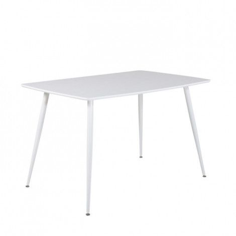Table à Manger Design "Polar" 120cm Blanc|Table|Paris Prix