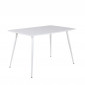 Table à Manger Design "Polar" 120cm Blanc|Table|Paris Prix