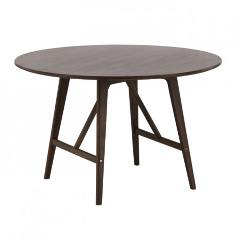 Table à Manger Ronde "Kaseidon" 100cm Marron|Table|Paris Prix