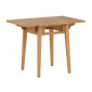 Table à Manger Extensible "Yakidon" 60cm Marron|Table|Paris Prix