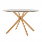 Table à Manger Ronde Piazza" 120cm Gris|Table|Paris Prix