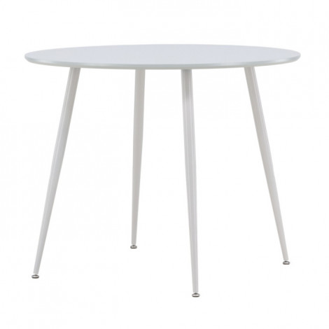 Table à Manger Design "Plaza" 100cm Gris|Table|Paris Prix