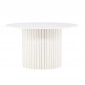 Table à Manger Ronde "Härön" 110cm Blanc|Table|Paris Prix
