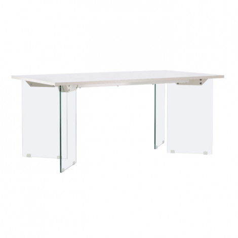 Table à Manger Design "Ester"180cm Gris Clair|Table|Paris Prix