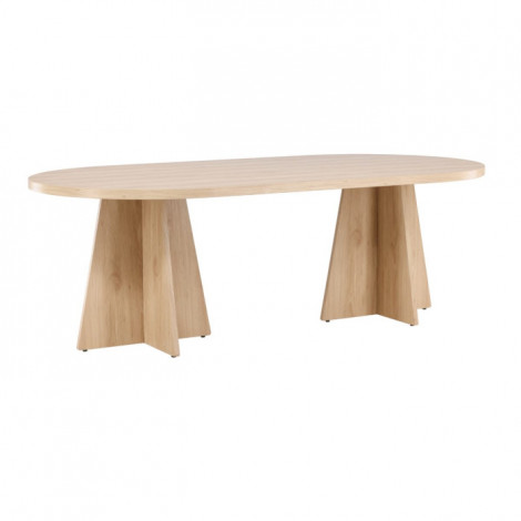 Table à Manger Design "Bootcut" 230cm Naturel|Table|Paris Prix