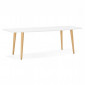 Table de Repas Extensible "Antark" 270cm Blanc|Table|Paris Prix