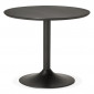 Table de Repas Design "Mescla" 90cm Noir|Table|Paris Prix