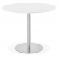 Table de Repas "Montana" 90cm Blanc|Table|Paris Prix