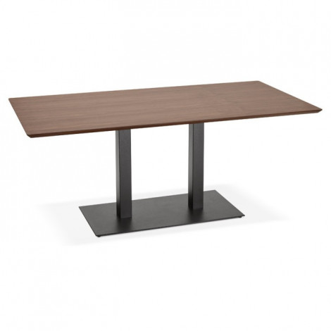 Table de Repas Design "Phoenix" 180cm Noyer|Table|Paris Prix