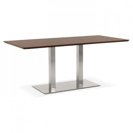 Table de Repas Design "Samba" 180cm Noyer|Table|Paris Prix