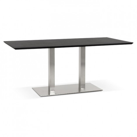 Table de Repas Design "Samba" 180cm Noir|Table|Paris Prix