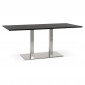 Table de Repas Design "Samba" 180cm Noir|Table|Paris Prix
