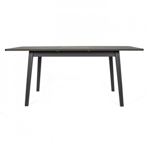 Table à Manger Extensible "Skagen" 140-180cm Noir|Table|Paris Prix