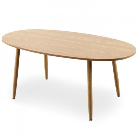 Table de Repas Ovale "Gabriel" 180cm Naturel|Table|Paris Prix