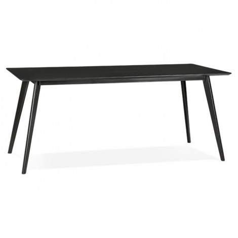 Table à Manger Design en Bois "Tabika" 180cm Noir|Table|Paris Prix