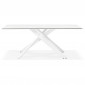Table à Manger en Céramique "Martie" 180cm Blanc|Table|Paris Prix