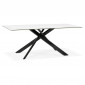 Table à Manger Céramique "Martie" 180cm Blanc & Noir|Table|Paris Prix