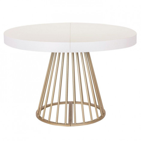 Table de Repas Extensible "Resoa" 110-260cm Blanc|Table|Paris Prix
