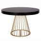 Table de Repas Extensible "Resoa" 110-260cm Noir|Table|Paris Prix