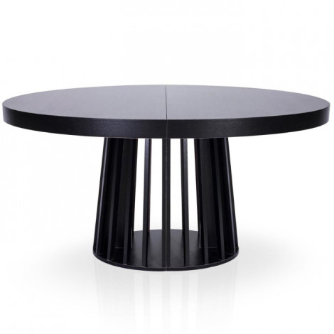 Table de Repas Extensible "Laize" 150-300cm Noir|Table|Paris Prix