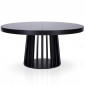Table de Repas Extensible "Laize" 150-300cm Noir|Table|Paris Prix