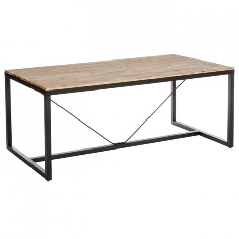 Table de Repas "Edena" 180cm Noir|Table|Paris Prix