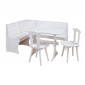 Ensemble Salle à Manger Bois "Alienor" 171cm Blanc|Table|Paris Prix