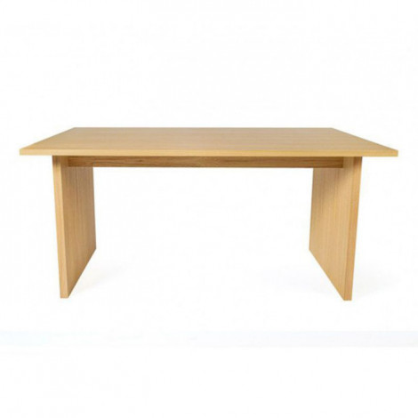 Table à Manger Design en Bois "Stripe" 160cm Naturel|Table|Paris Prix