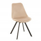 Chaise Design "Hélène" 84cm Beige|Chaise|Paris Prix