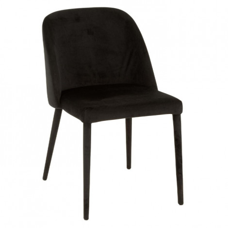 Chaise Design "Charlotte" 80cm Noir|Chaise|Paris Prix