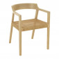 Chaise Design "Sungkai" 71cm Naturel|Chaise|Paris Prix