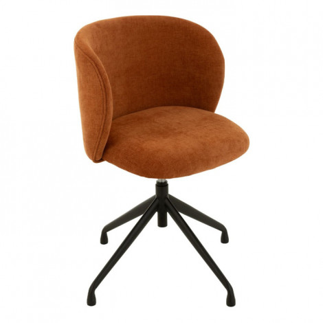 Chaise Pivotante Design "Gena" 56cm Rouille|Chaise|Paris Prix
