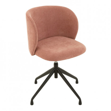 Chaise Pivotante Design "Gena" 56cm Rose Clair|Chaise|Paris Prix