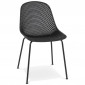 Chaise Design "Venturia" 82cm Noir|Chaise|Paris Prix