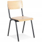 Chaise Design Vintage "Polpo" 83cm Naturel|Chaise|Paris Prix