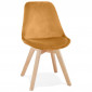 Chaise Design "Persée" 85cm Moutarde|Chaise|Paris Prix