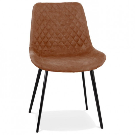 Chaise Design "Camada" 82cm Marron|Chaise|Paris Prix