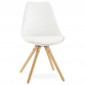 Chaise Design "Boka" 83cm Blanc|Chaise|Paris Prix